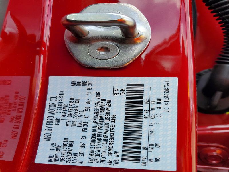 Продаж на аукціоні авто 2026 Ford Bronco Sport, vin: 3FMCR9BNXTRE13396, номер лоту: 54384586