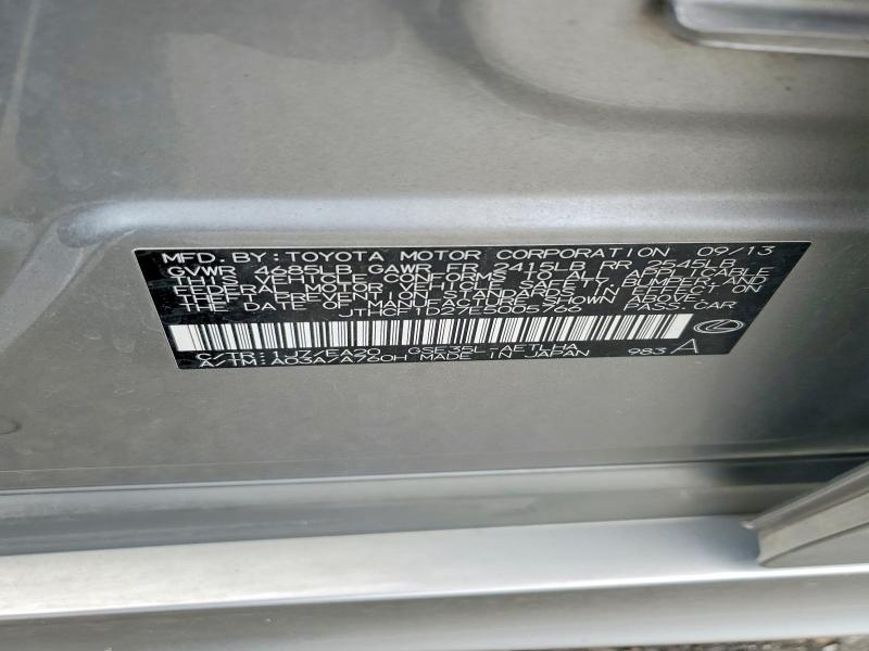 52483926 :رقم المزاد ، JTHCF1D27E5005766 vin ، 2014 Lexus Is مزاد بيع