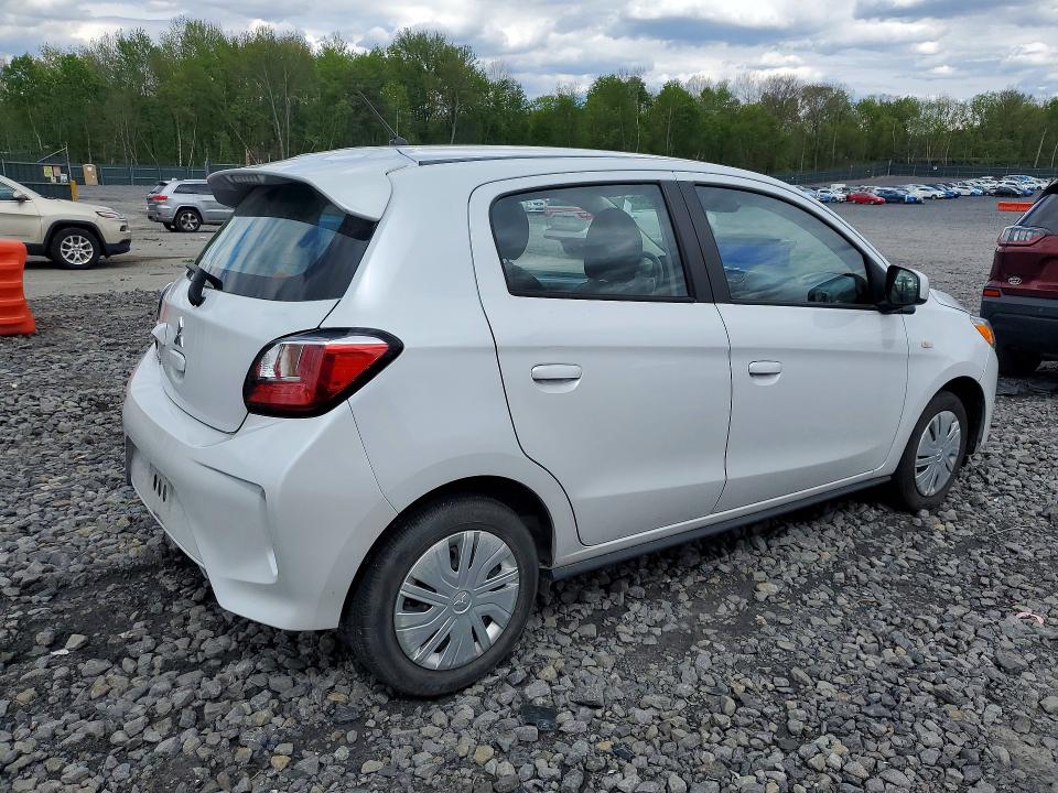 2021 Mitsubishi Mirage მანქანა იყიდება აუქციონზე, vin: ML32AUHJ2MH009075, აუქციონის ნომერი: 52675846