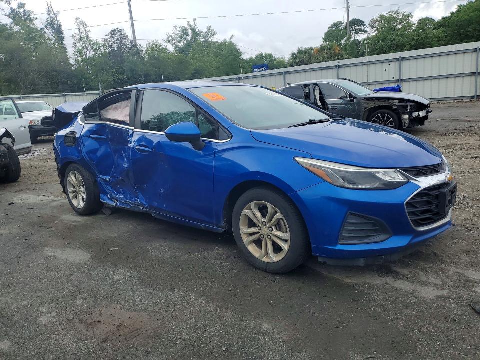 51962686 :رقم المزاد ، 1G1BE5SM2K7100434 vin ، 2019 Chevrolet Cruze مزاد بيع