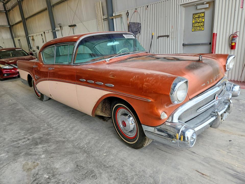 53095536 :رقم المزاد ، 5D4036018 vin ، 1957 Buick Riviera مزاد بيع