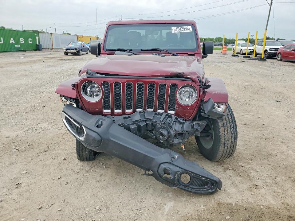 54542996 :رقم المزاد ، 1C6HJTFG4ML602773 vin ، 2021 Jeep Gladiator مزاد بيع