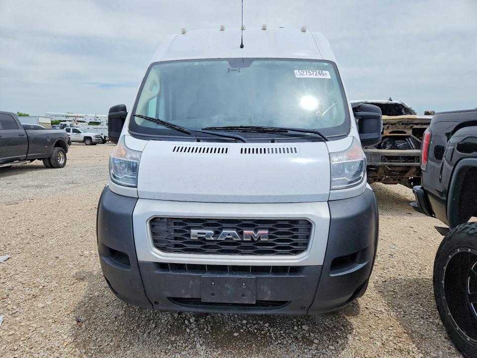52757246 :رقم المزاد ، 3C6TRVCG2KE522865 vin ، 2019 Ram Promaster 2500 مزاد بيع