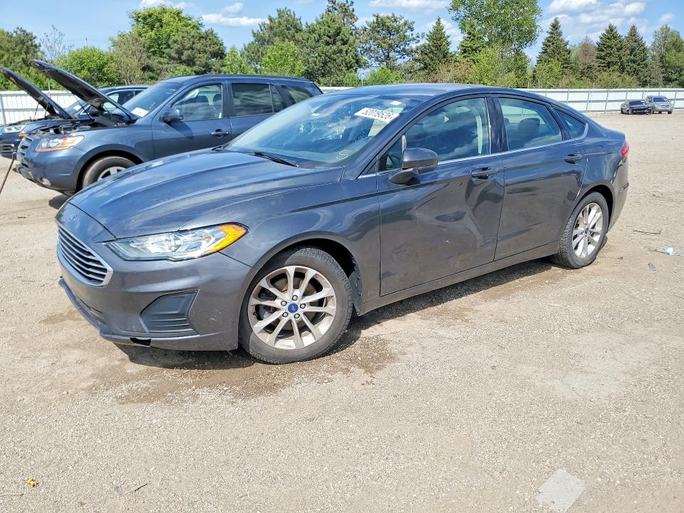 52019526 :رقم المزاد ، 3FA6P0HD3KR276906 vin ، 2019 Ford Fusion مزاد بيع