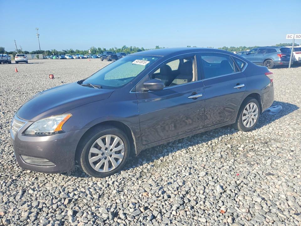 54618816 :رقم المزاد ، 3N1AB7APXFL658555 vin ، 2015 Nissan Sentra مزاد بيع
