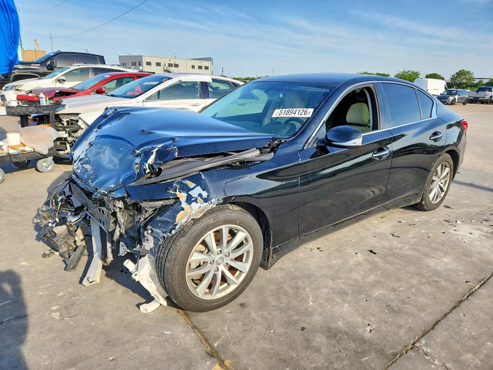 Auction sale of the 2015 Infiniti Q50, vin: JN1BV7AP3FM355022, lot number: 51894126