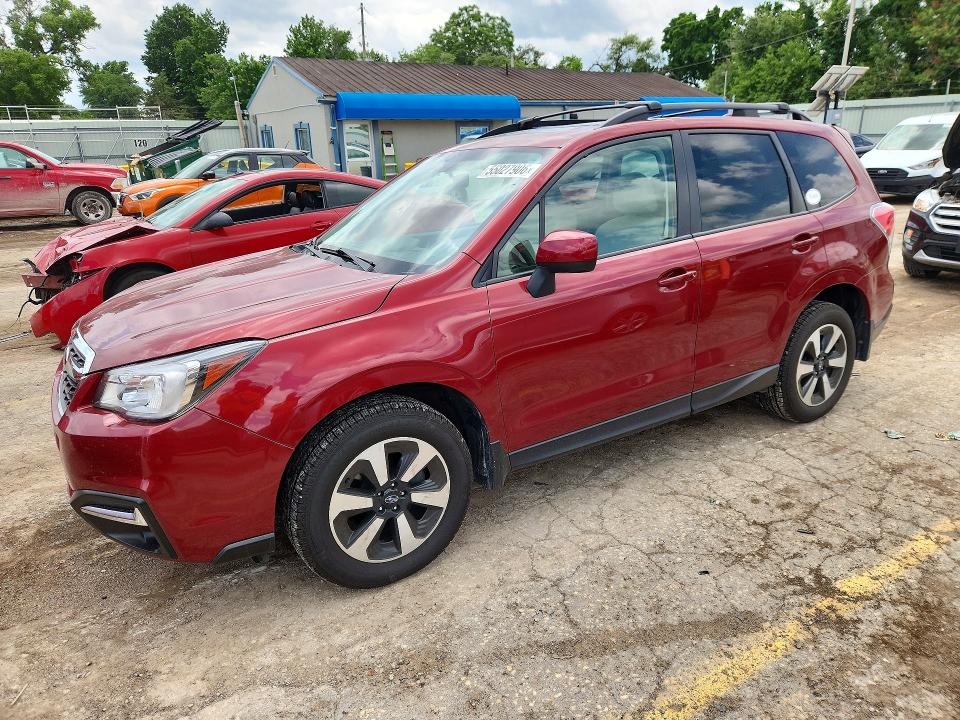 55027906 :رقم المزاد ، JF2SJAGC5JH531503 vin ، 2018 Subaru Forester مزاد بيع