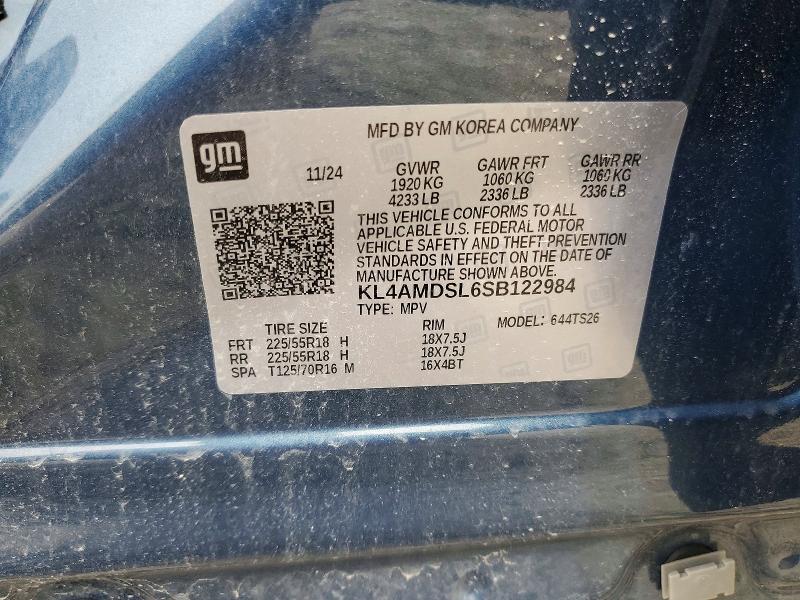 55180806 :رقم المزاد ، KL4AMDSL6SB122984 vin ، 2025 Buick Encore Gx مزاد بيع