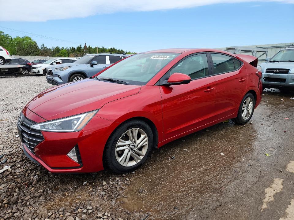 Aukcja sprzedaży 2019 Hyundai Elantra, vin: 5NPD84LF0KH402043, numer aukcji: 53458486