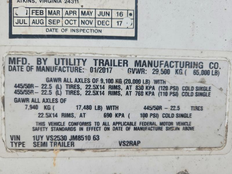 Продаж на аукціоні авто 2018 Utility Unknown, vin: 1UYVS2530JM851063, номер лоту: 52668756