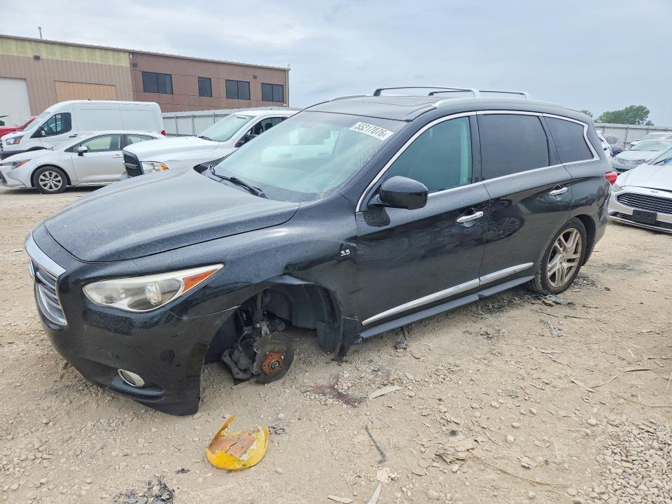 55217076 :رقم المزاد ، 5N1AL0MMXEC511502 vin ، 2014 Infiniti Qx60 مزاد بيع