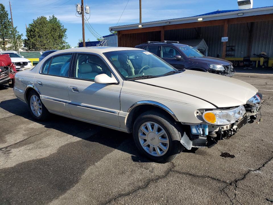 2002 Lincoln Continental მანქანა იყიდება აუქციონზე, vin: 1LNHM97V92Y600531, აუქციონის ნომერი: 54656146