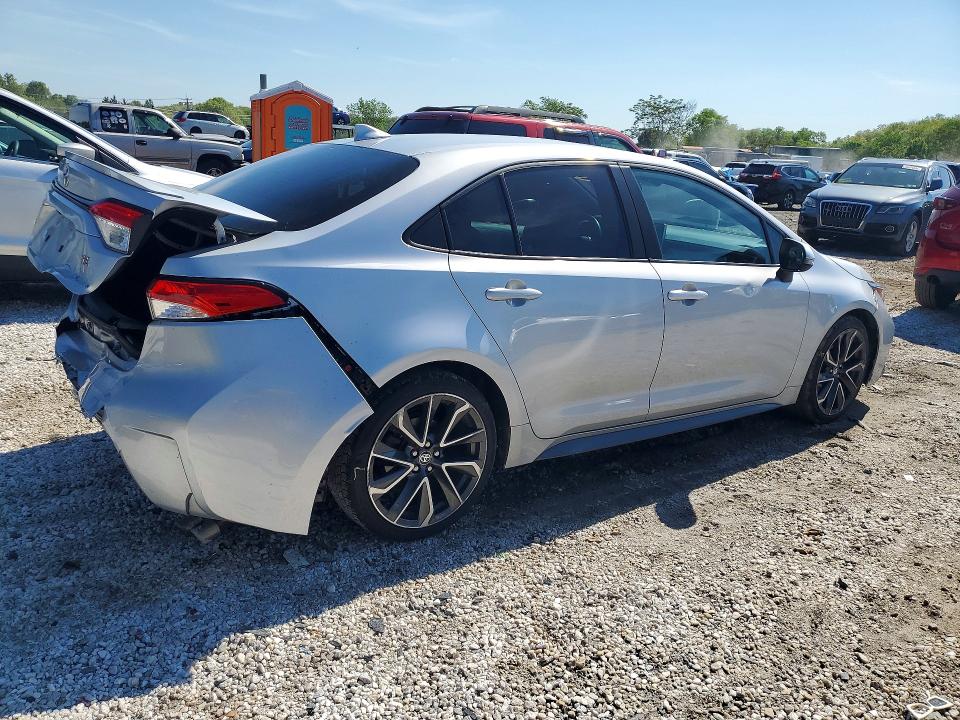 51703836 :رقم المزاد ، 5YFP4RCE0LP045092 vin ، 2020 Toyota Corolla مزاد بيع