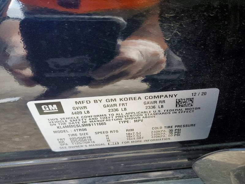Продажа на аукционе авто 2021 Buick Encore Gx, vin: KL4MMCSL9MB111665, номер лота: 54176846