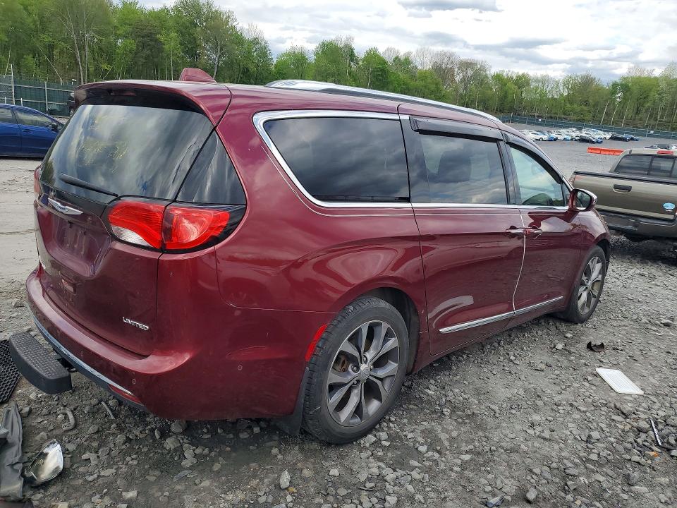 2017 Chrysler Pacifica მანქანა იყიდება აუქციონზე, vin: 2C4RC1GG3HR622309, აუქციონის ნომერი: 51869846