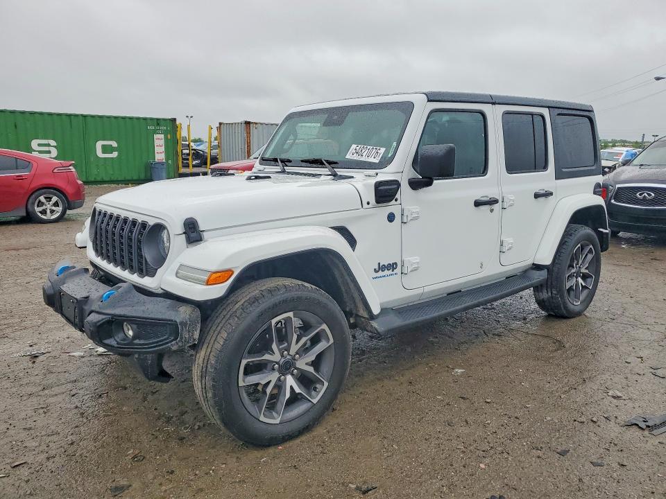 Продажа на аукционе авто 2024 Jeep Wrangler, vin: 1C4RJXN61RW167181, номер лота: 54821076
