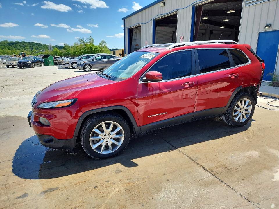52703726 :رقم المزاد ، 1C4PJLDS2EW155730 vin ، 2014 Jeep Cherokee مزاد بيع