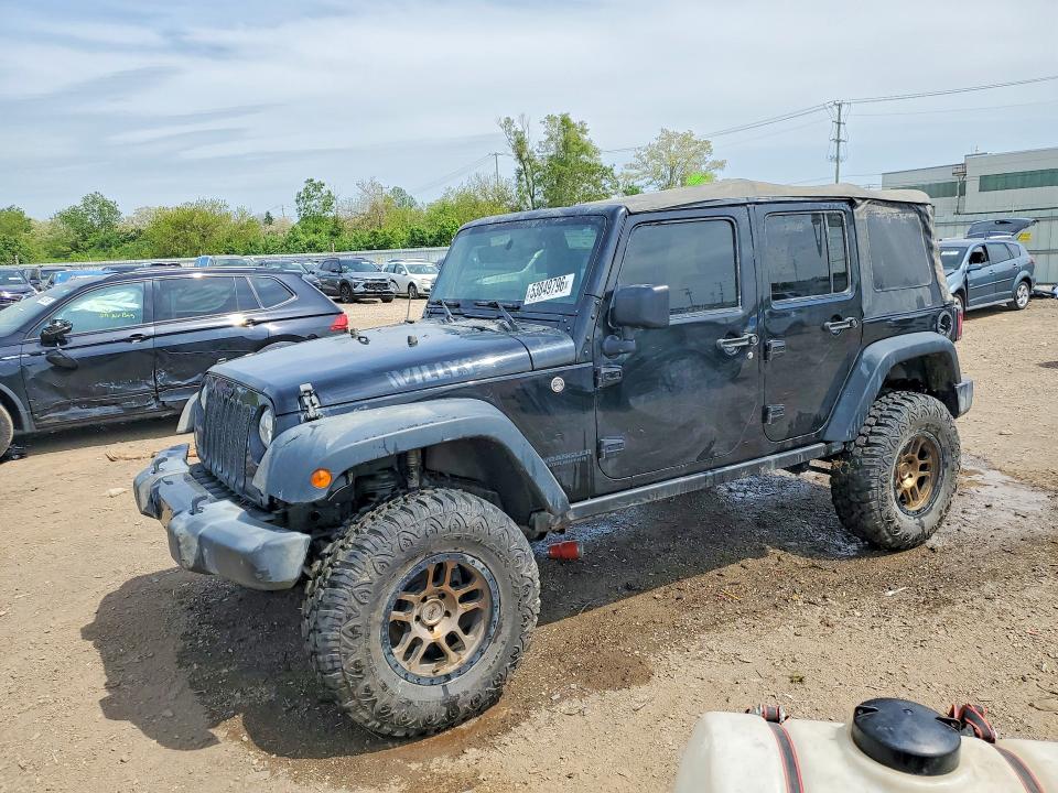 Продажа на аукционе авто 2016 Jeep Wrangler Unlimited, vin: 1C4BJWDGXGL204748, номер лота: 53849796