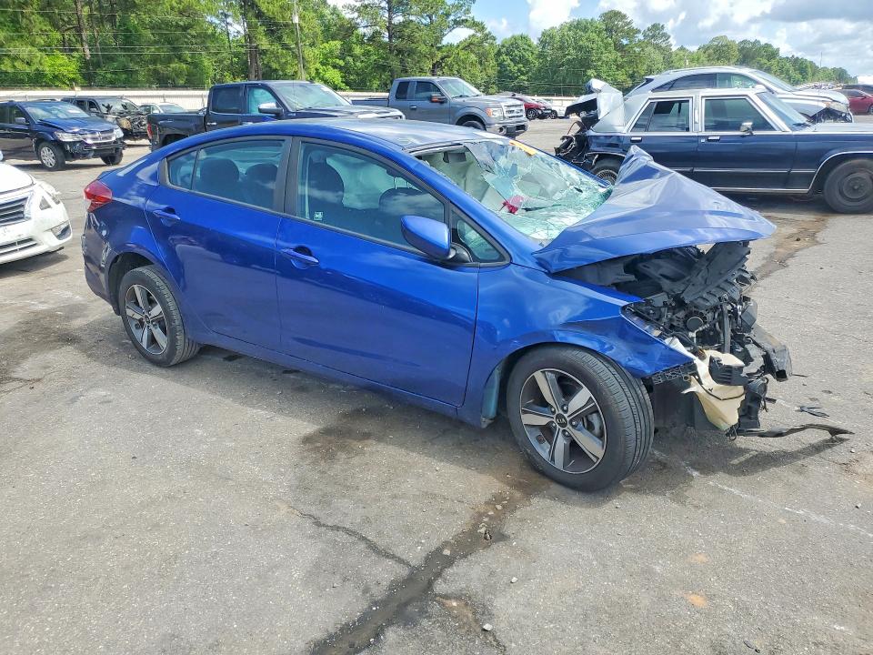 54323356 :رقم المزاد ، 3KPFL4A71JE193157 vin ، 2018 Kia Forte مزاد بيع