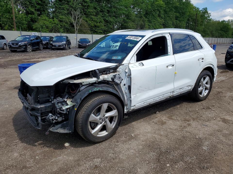 Aukcja sprzedaży 2020 Audi Q3, vin: WA1AECF32L1114342, numer aukcji: 53013656