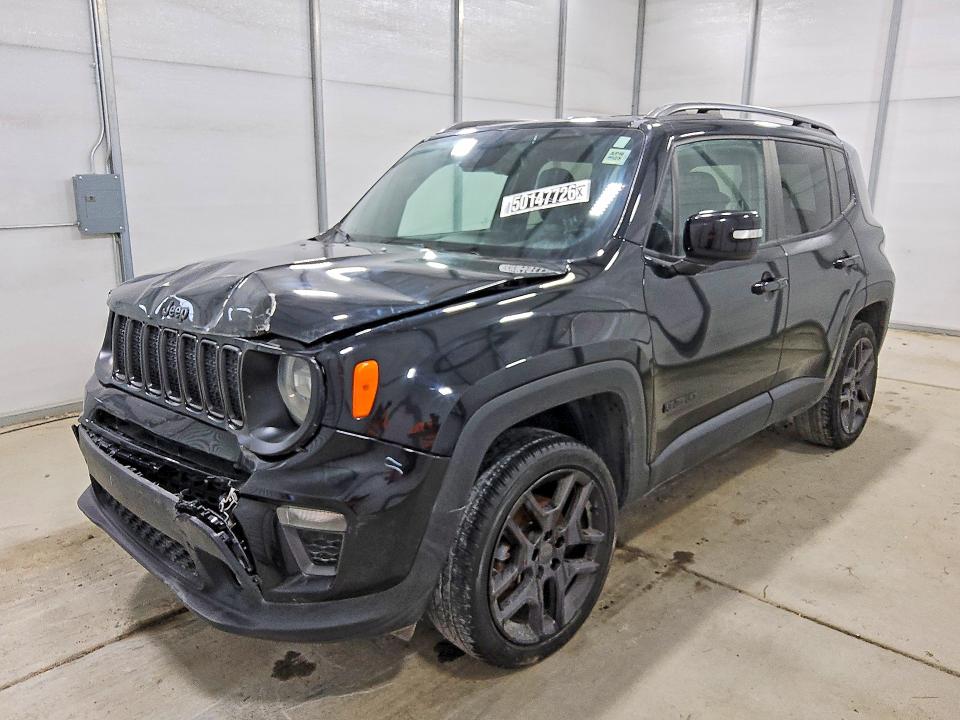 2020 Jeep Renegade მანქანა იყიდება აუქციონზე, vin: ZACNJBB11LPL70485, აუქციონის ნომერი: 50147726