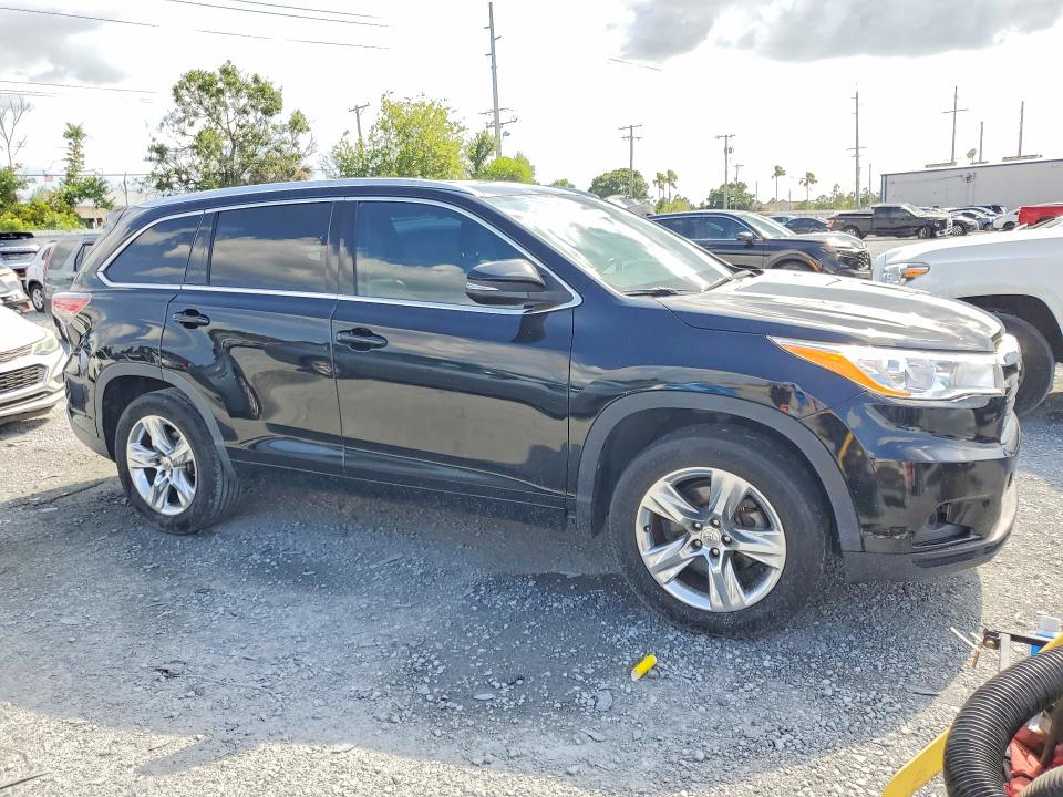 55242266 :رقم المزاد ، 5TDYKRFH2ES008989 vin ، 2014 Toyota Highlander مزاد بيع