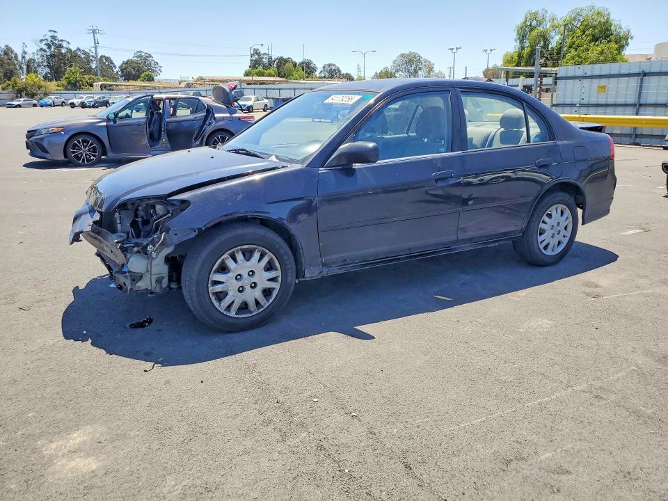 2004 Honda Civic მანქანა იყიდება აუქციონზე, vin: 2HGES16554H543341, აუქციონის ნომერი: 54179256