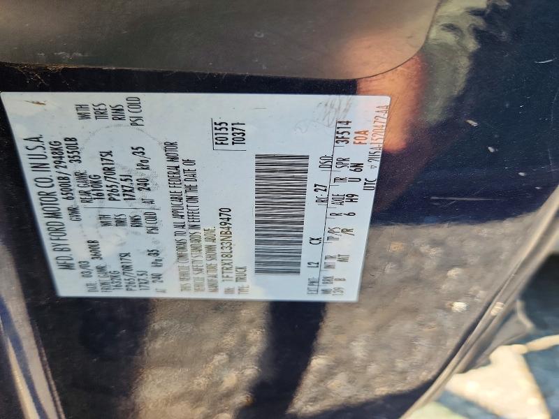 Продажа на аукционе авто 2003 Ford F150, vin: 1FTRX18L33NB49470, номер лота: 53757916
