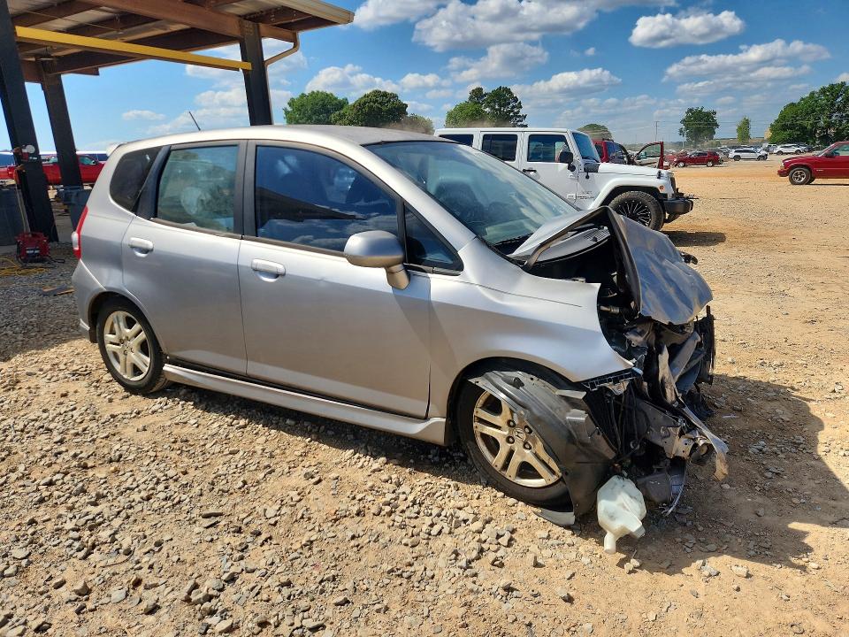 53188596 :رقم المزاد ، JHMGD38667S055305 vin ، 2007 Honda Fit مزاد بيع