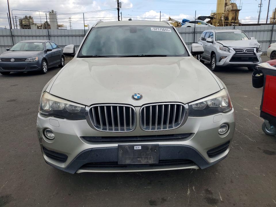 52175046 :رقم المزاد ، 5UXWX9C58F0D55560 vin ، 2015 Bmw X3 مزاد بيع