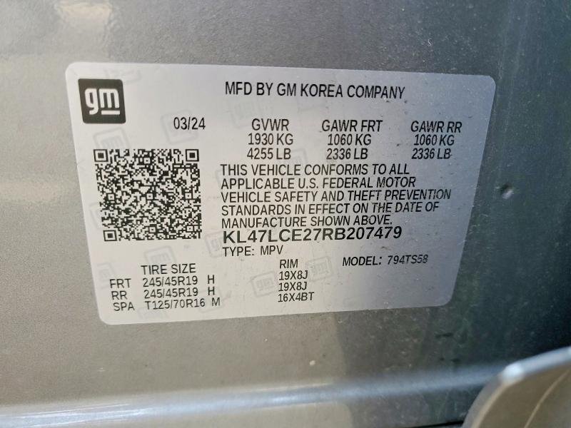 Продажа на аукционе авто 2024 Buick Envista, vin: KL47LCE27RB207479, номер лота: 53845516