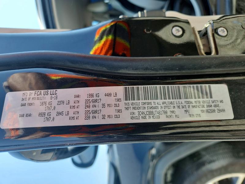 Aukcja sprzedaży 2018 Jeep Compass, vin: 3C4NJCBB8JT461700, numer aukcji: 52080496