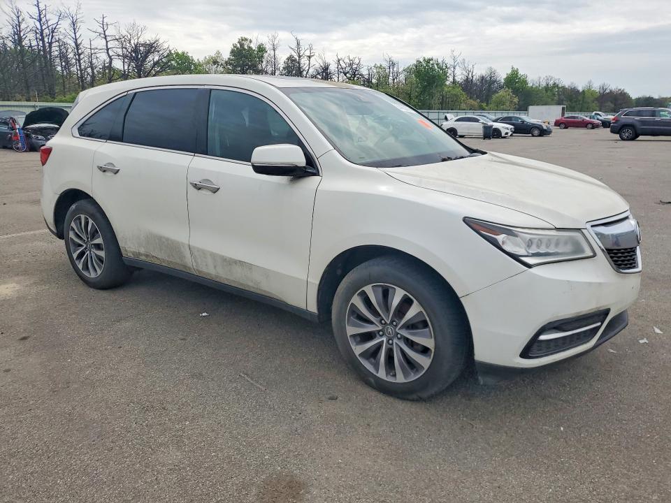 54455576 :رقم المزاد ، 5FRYD4H46GB045993 vin ، 2016 Acura Mdx مزاد بيع
