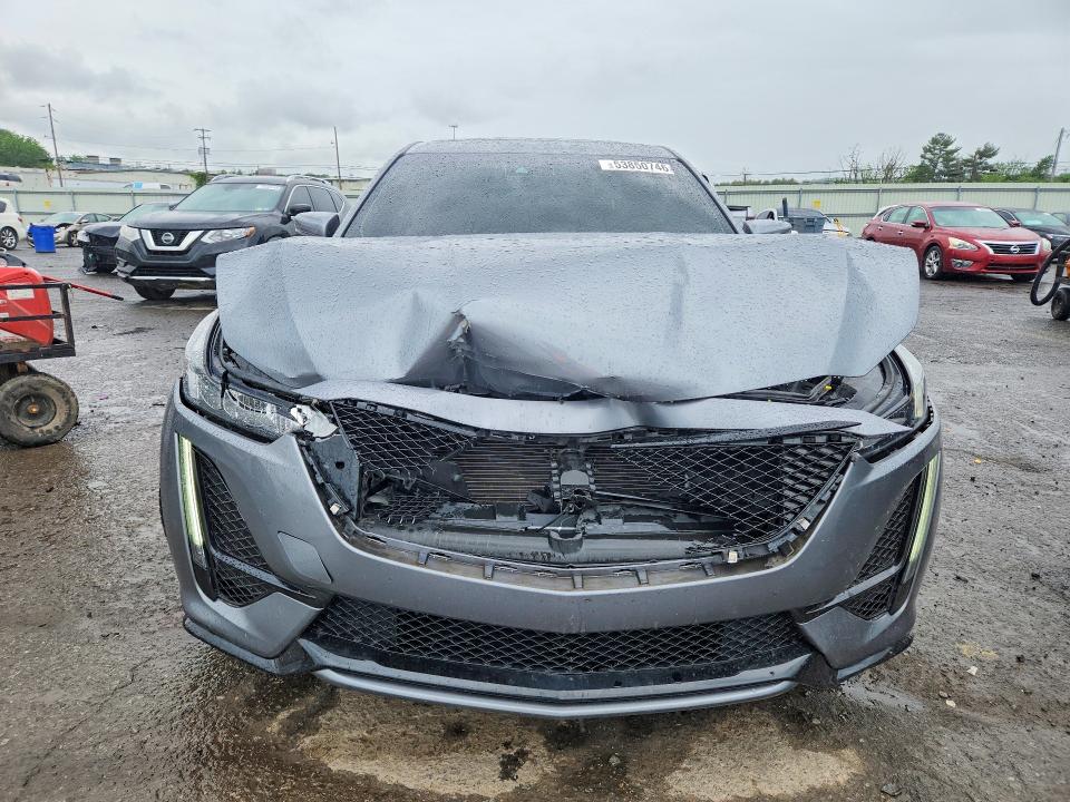 2020 Cadillac Ct5 მანქანა იყიდება აუქციონზე, vin: 1G6DU5RK5L0119127, აუქციონის ნომერი: 53850746