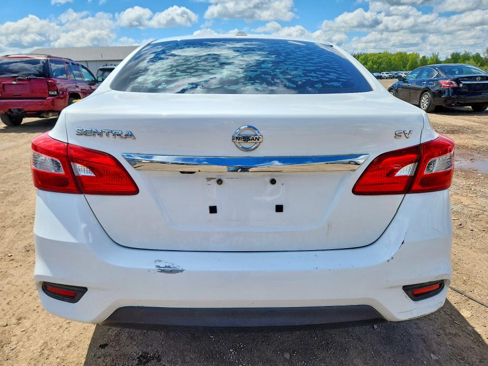 52909016 :رقم المزاد ، 3N1AB7AP7KY456107 vin ، 2019 Nissan Sentra مزاد بيع