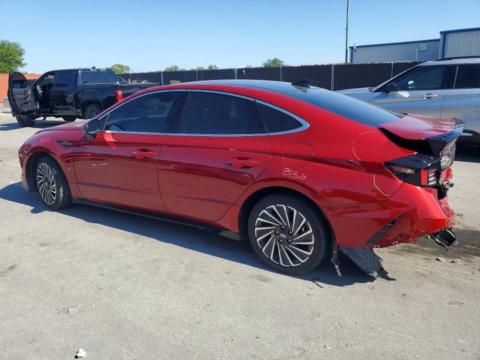 2024 Hyundai Sonata Hybrid მანქანა იყიდება აუქციონზე, vin: KMHL54JJ1RA096527, აუქციონის ნომერი: 52656246