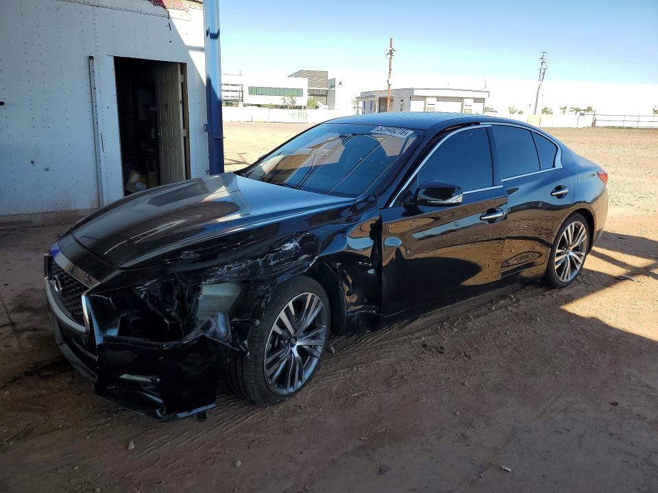 2018 Infiniti Q50 მანქანა იყიდება აუქციონზე, vin: JN1EV7AP0JM356702, აუქციონის ნომერი: 52948216
