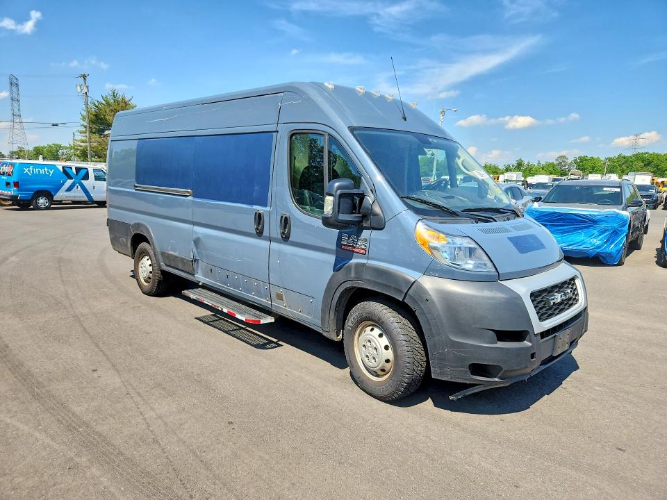 2020 Ram Promaster 3500 მანქანა იყიდება აუქციონზე, vin: 3C6URVJG1LE139864, აუქციონის ნომერი: 50739956