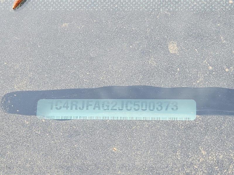 54048926 :رقم المزاد ، 1C4RJFAG2JC500373 vin ، 2018 Jeep Grand Cherokee مزاد بيع