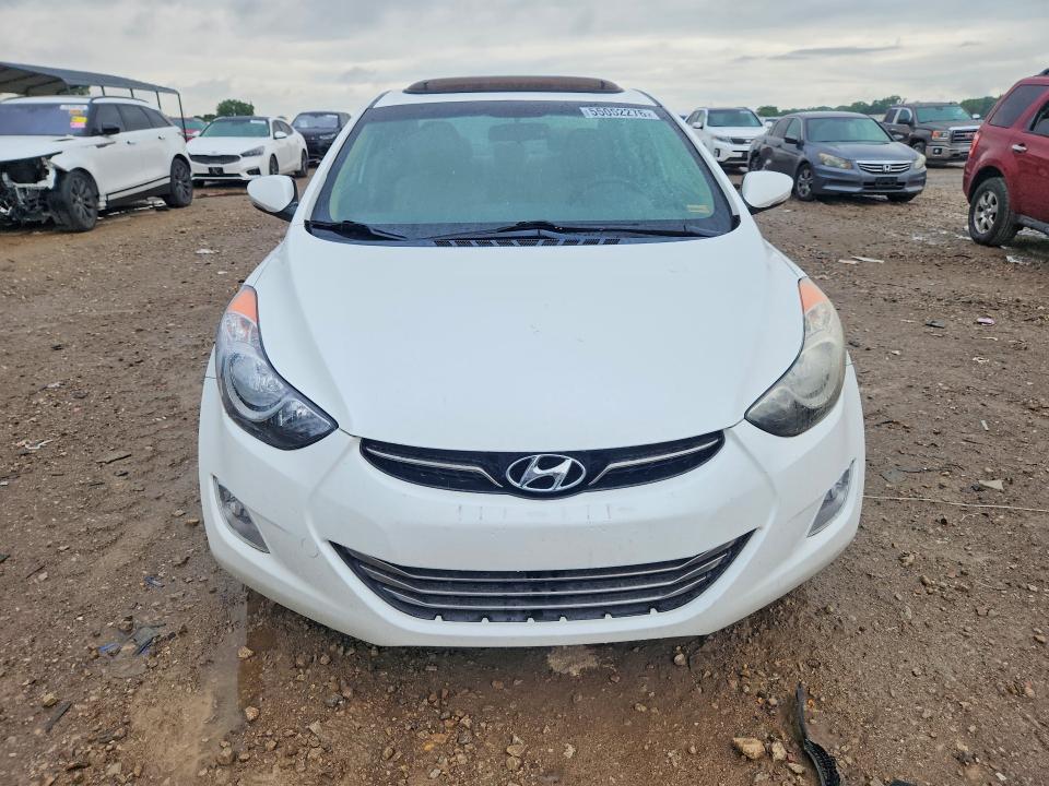 55052276 :رقم المزاد ، 5NPDH4AE7CH149606 vin ، 2012 Hyundai Elantra مزاد بيع