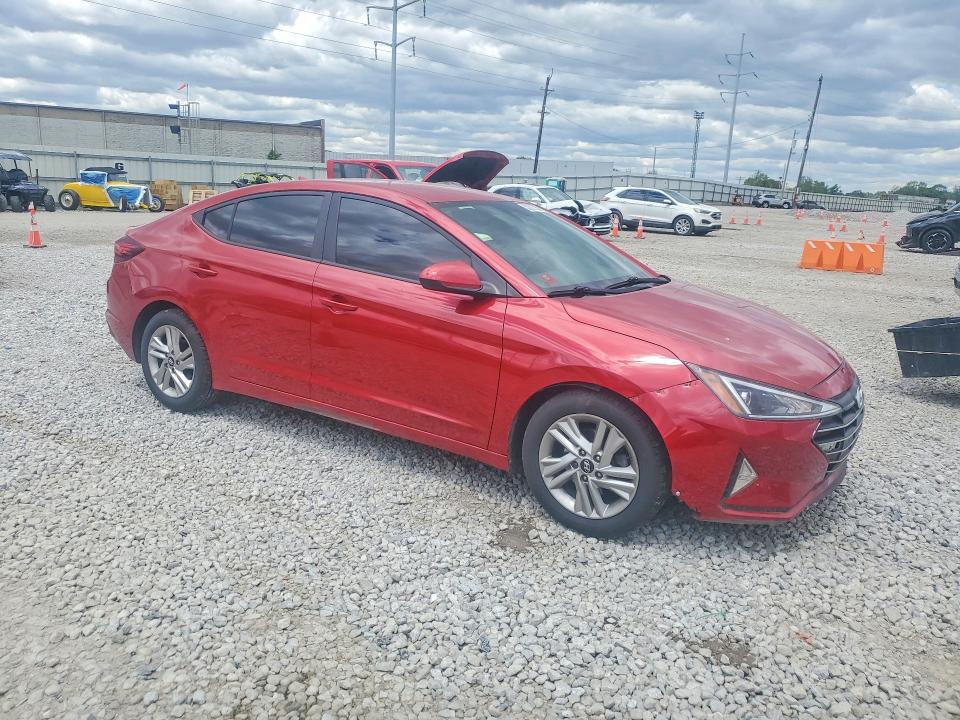 2019 Hyundai Elantra მანქანა იყიდება აუქციონზე, vin: 5NPD84LF0KH415195, აუქციონის ნომერი: 53607266