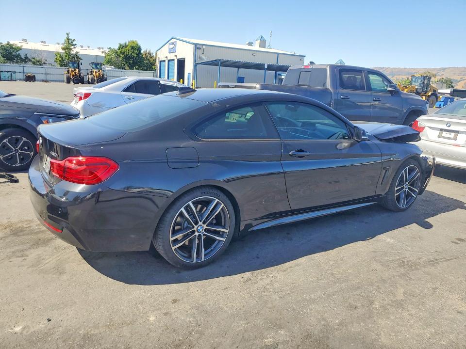 2019 Bmw 430i მანქანა იყიდება აუქციონზე, vin: WBA4W3C54KAF92640, აუქციონის ნომერი: 54008516