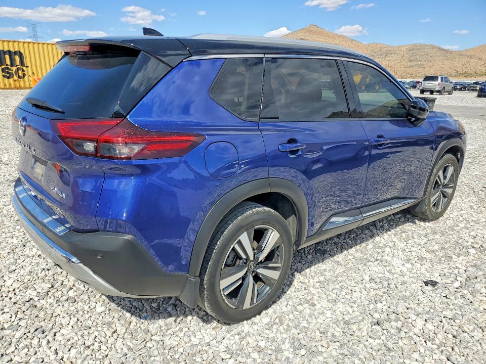 52047466 :رقم المزاد ، JN8BT3DC8NW117209 vin ، 2022 Nissan Rogue مزاد بيع