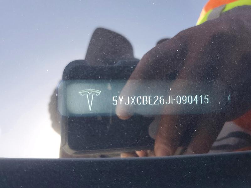 Auction sale of the 2018 Tesla Model X, vin: 5YJXCBE26JF090415, lot number: 54845596