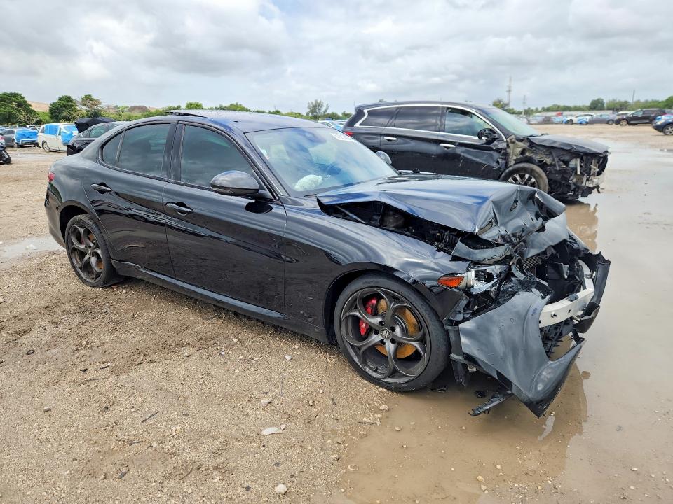51616426 :رقم المزاد ، ZARFANBN4L7626178 vin ، 2020 Alfa Romeo Giulia مزاد بيع