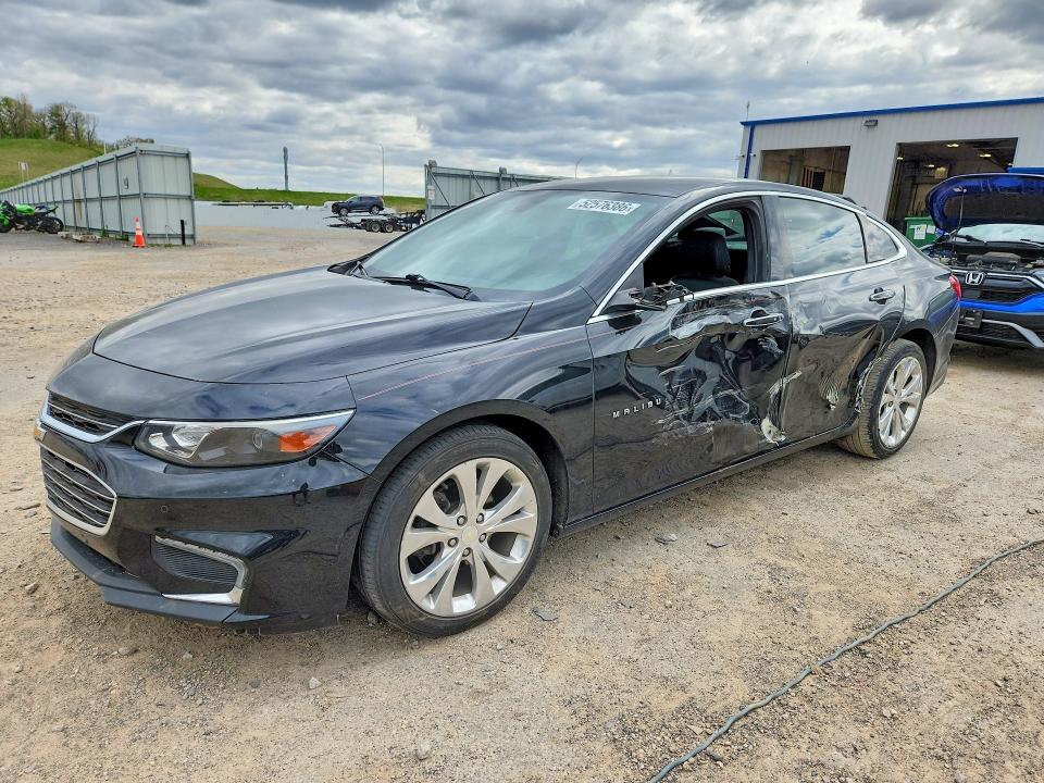 52576386 :رقم المزاد ، 1G1ZH5SX7HF127871 vin ، 2017 Chevrolet Malibu مزاد بيع