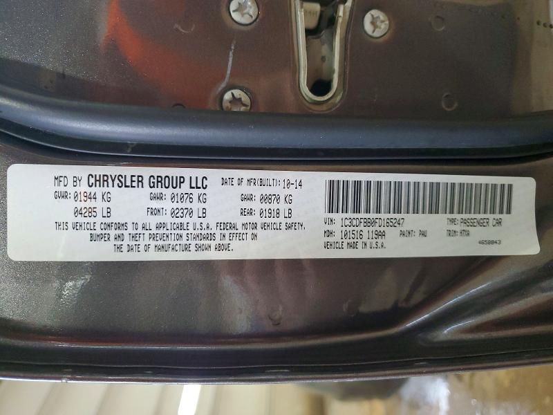 Продаж на аукціоні авто 2015 Dodge Dart, vin: 1C3CDFBB0FD165247, номер лоту: 51628746