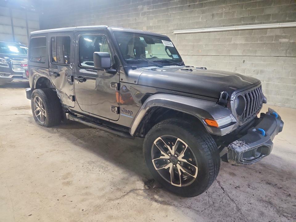 53322226 :رقم المزاد ، 1C4RJXN69RW166134 vin ، 2024 Jeep Wrangler مزاد بيع
