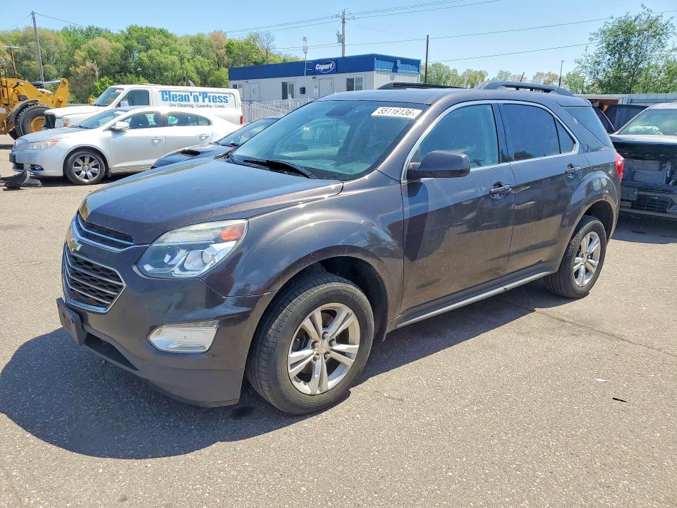 2016 Chevrolet Equinox მანქანა იყიდება აუქციონზე, vin: 2GNALCEK5G6299579, აუქციონის ნომერი: 55116136