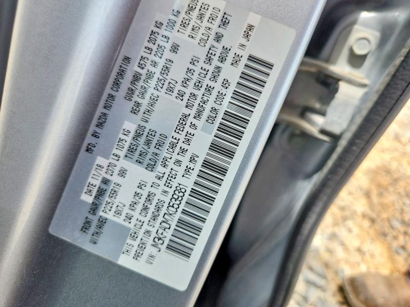 Aukcja sprzedaży 2019 Mazda Cx-5, vin: JM3KFADM7K0539381, numer aukcji: 53830846